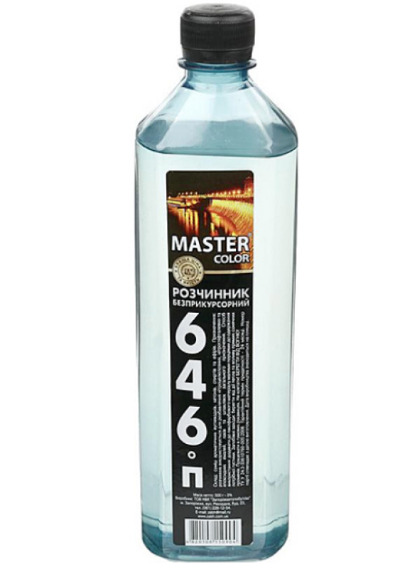 Розчинник 646 Master color КВ 0,4л/280г